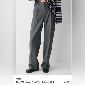 Aritzia Babaton The Effortless Pant - Heather Charcoal